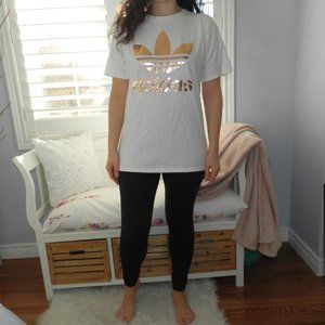 Urban Outfitters: Exclusive Rose Gold Adidas Tee
